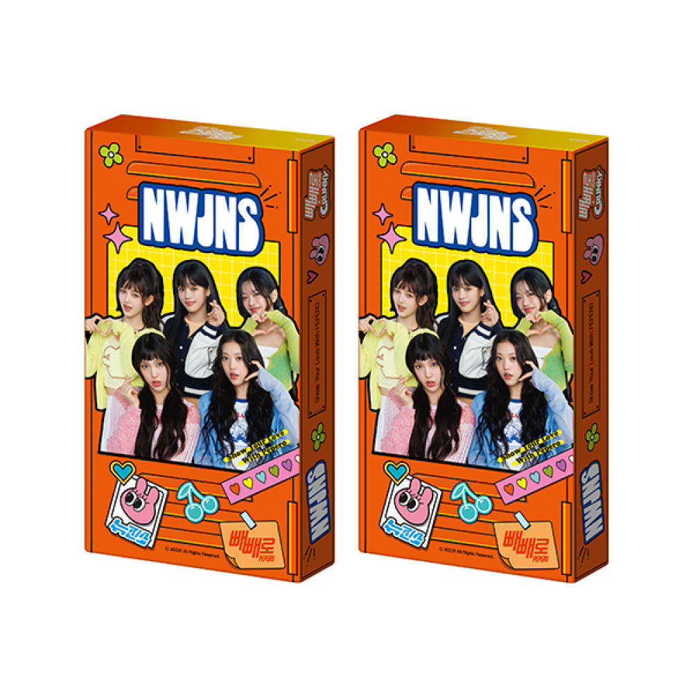 Bundle of 2][Lotte]NewJeans Pepero(Original/Crunchy/Almond)/롯데