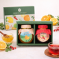 [JejuNfarm] Jeju Premium Tea Gift Set 2 types Hallabong/Omija / 제주앤팜 프리미엄 기프트 차 세트 한라봉, 오미자 2종 세트