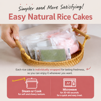 [Sirujoa] Rainbow Steamed Rice Cake (5pcs, 750g) / 시루조아 무지개 설기 5개입 750g
