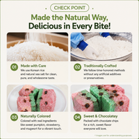 [Sirujoa] Watermelon Steamed Rice Cake (6pcs, 420g) / 시루조아 수박 설기 6개입 420g