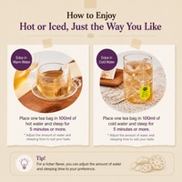 [Sempio] Sunjak Lotus Root & Burdock Tea (0.8g*40 Teabags) / 샘표 순작 연근우엉차 (0.8g*40T)