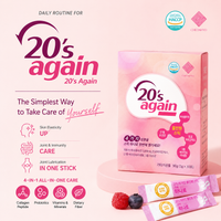 [CH] 20's Again Beauty All-in-One Stick 30 Sticks / 천효 올인원 20's Again 20s 저분자피시콜라겐