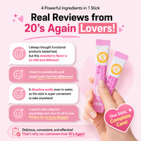 [CH] 20's Again Beauty All-in-One Stick 30 Sticks / 천효 올인원 20's Again 20s 저분자피시콜라겐