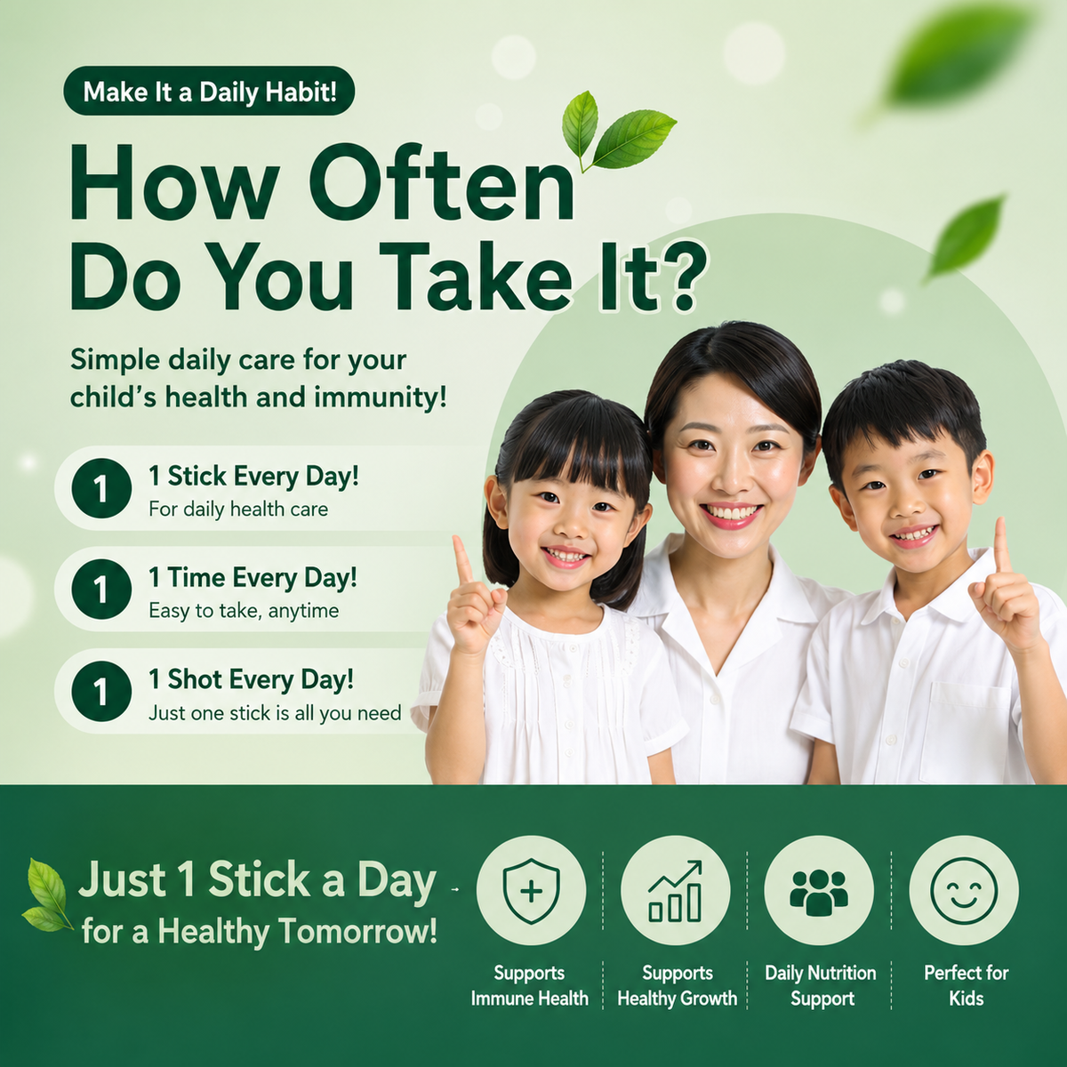 [CH] Shooting Kids Jelly Daily Nutrition Jelly for Growing Kids 600g (20g*30 Sticks) / 천효 슛팅키즈젤리 (20g*30 Sticks)