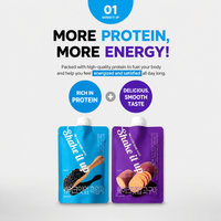 [CH] Shake It Up ZERO-Sugar Protein Pouch Shake 45g 185kcal / 천효 쉐이크잇업 단백질 프로틴 쉐이크 45g