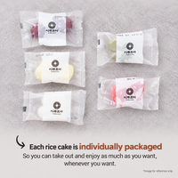 [Sirujoa] Unhardened 5-color Glutinous Rice Cake Songpyeon 500g (50g*10ea) / 시루조아 굳지않는 5색 찹쌀 송편 500g