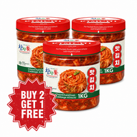 [ChanChanChan] Korean Authentic Kimchi Sliced Cabbage Kimchi 400G / 1KG Bundle Sales / Made in Korea