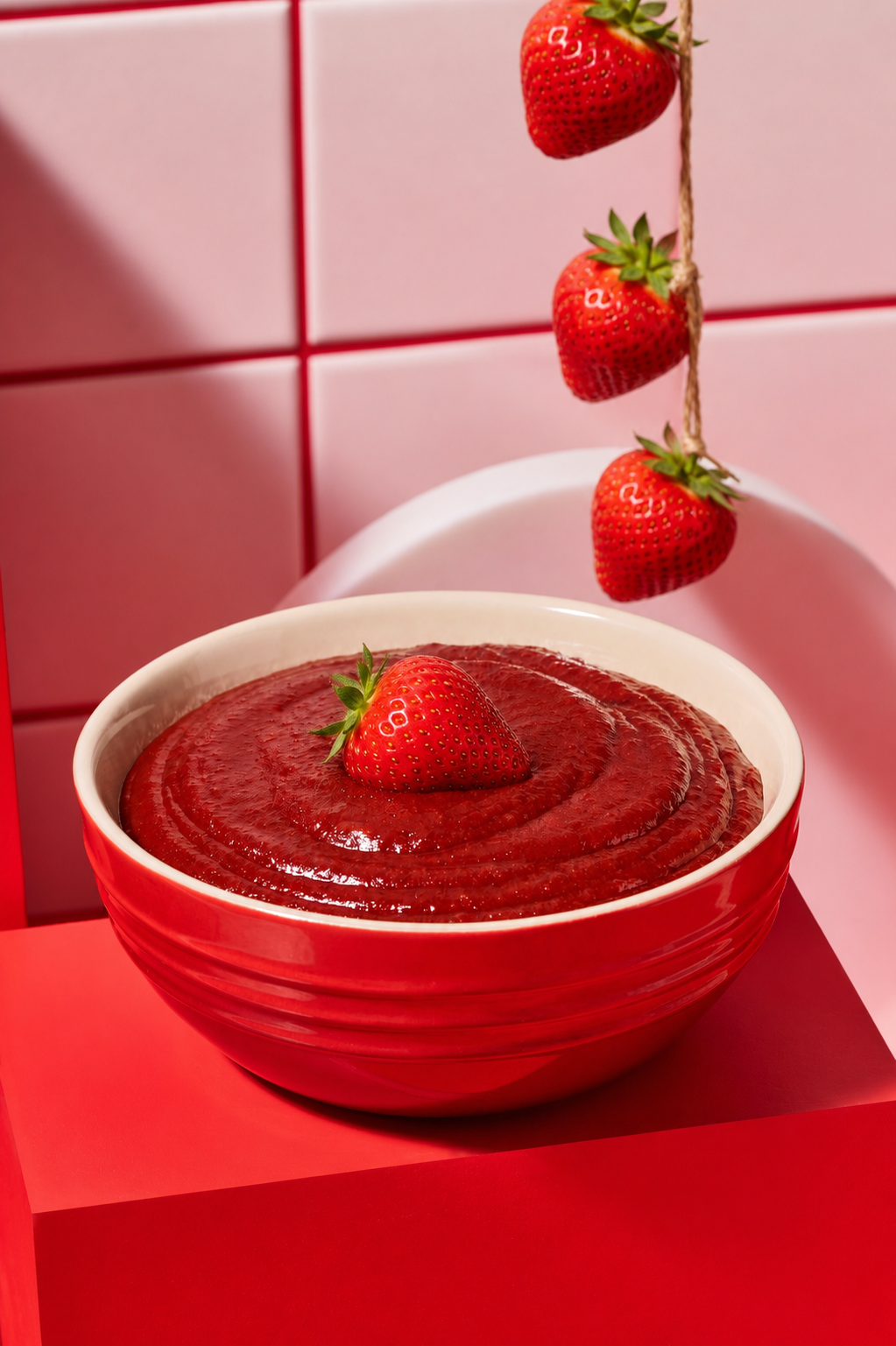 [Todang] Strawberry Bibim Sauce(Chilli Paste) 30gx5 sticks 토당 딸기 비빔장(고추장) 스틱 30gx5개 / Made in Korea