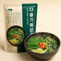 [cook&life] Korean Freshwater Snail Hangover Soup (Daseulgi Haejangguk) 500g 쿡앤라이프 다슬기 해장국 500g