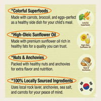 [CJW] Roasted & Seasoned Seaweed Snack 30g (Anchovy & Nuts) / 청정원 건강한 돌김자반 멸치견과류맛 30g