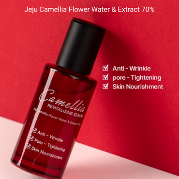 [Jejuindi] Camelia Revitalizing Serum 30ml / 카멜리아 리바이탈라이징 세럼