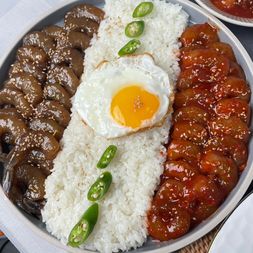 [Sikdorak] Soy Sauce Shrimp 300g 식도락 간장 깐새우장 300g