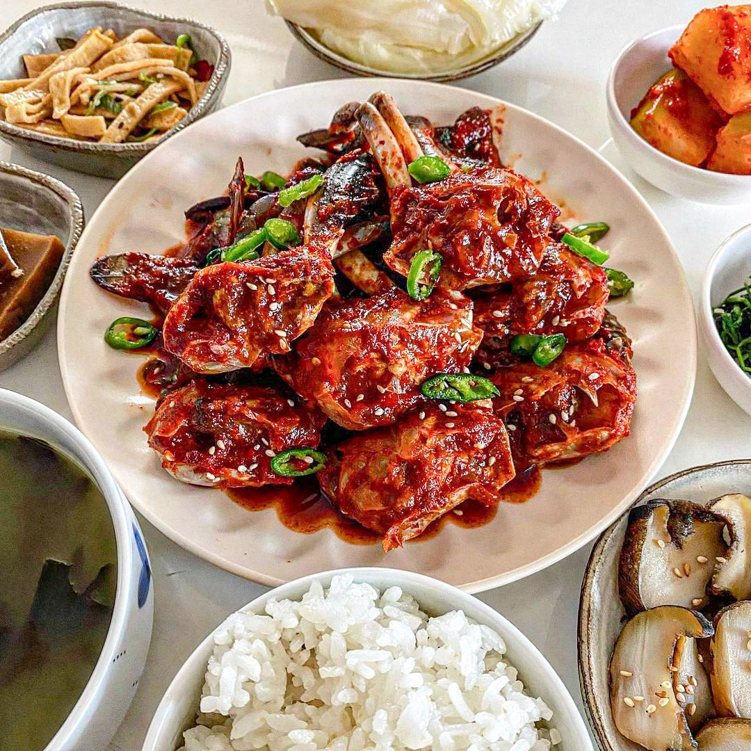 [Thanksgiving / Chuseok] Soy Sauce & Spicy Marinated Crab Gift Set 2kg 간장 & 양념게장 추석 선물세트 2kg