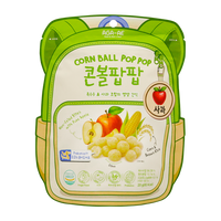 [AGE][Bayby Snack] Corn Ball Poppop (Apple/Blueberry/Strawberry)20g 아가애 콘볼 팝팝 (사과/블루베리/딸기)20g