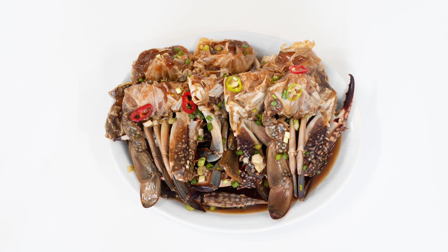 [Bundle Deal][Bundle Deal]Soy sauce Marinated Crab(Half Cut)1kg+Assorted Fish Cake Skewer100g*10pack