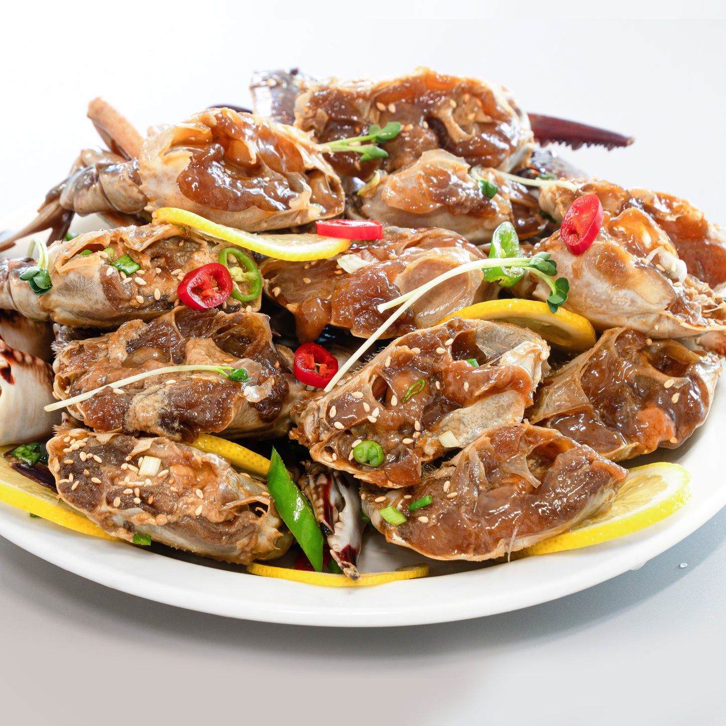 [Thanksgiving / Chuseok] Soy Sauce & Spicy Marinated Crab Gift Set 2kg 간장 & 양념게장 추석 선물세트 2kg