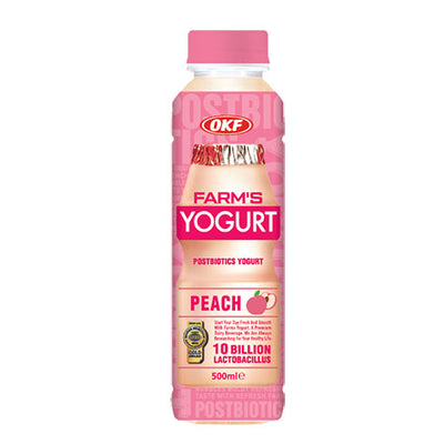 OKF Farm`s yogurt Peach 500ml