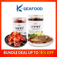 [Bundle Deal]Soy sauce Crab 1.2kg+Spicy Crab 800g