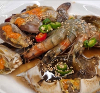 [Ohganae] Soy Sauce Marinated Crab & Shrimp Set (Crab3+Shrimp5)/명인 오가네 새우간장세트 1.3kg (Crab3+Shrimp5)