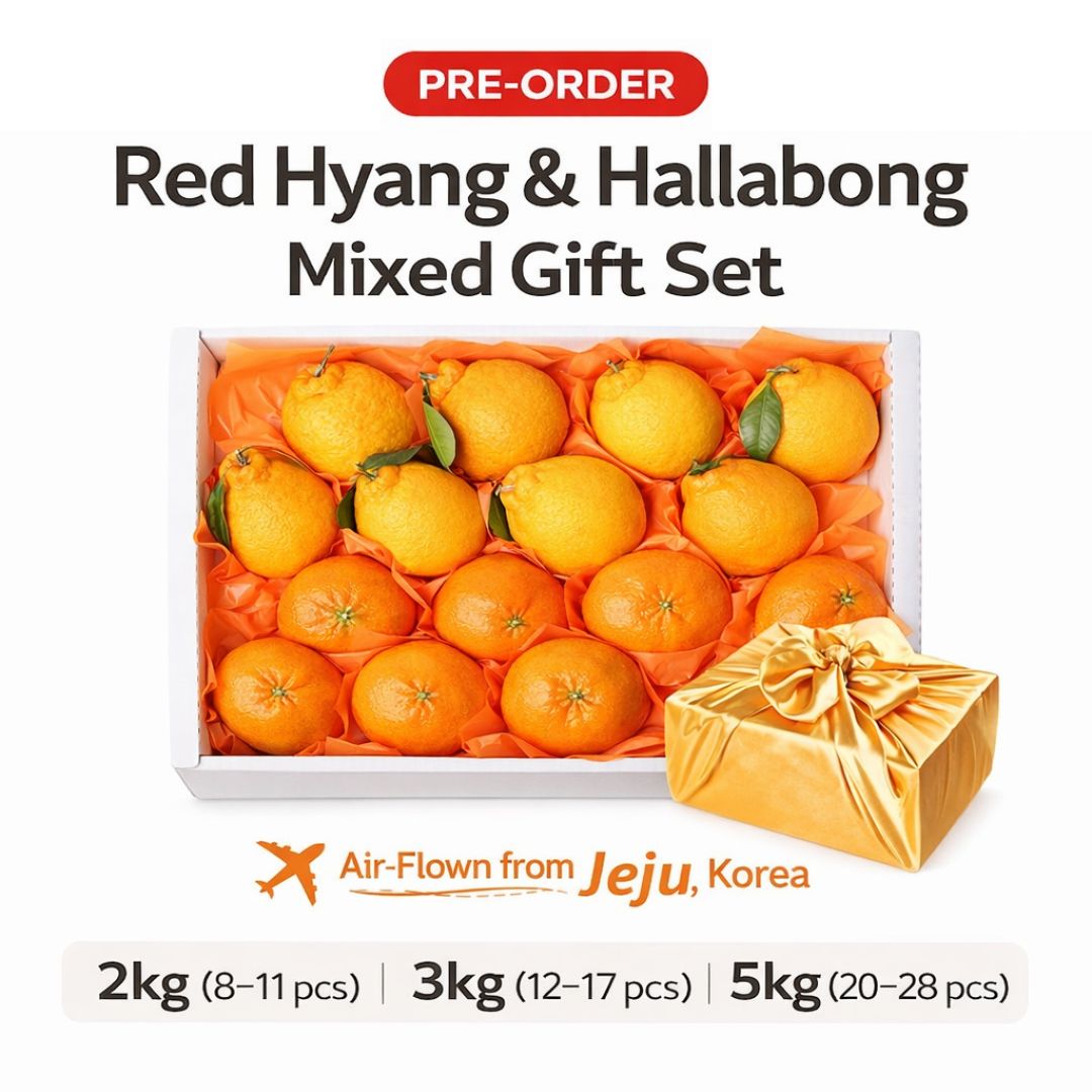 [New Year Gift Set]Red Hyang & Hallabong Mixed Gift Set 레드향&한라봉 혼합 선물세트 2kg/3kg/5kg