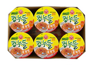 [ottogi]Cup Glass Noodle Rose Flavor 49.8gx6cup 오뚜기 컵누들 로제맛 49.8gx6개입 (165kcal)