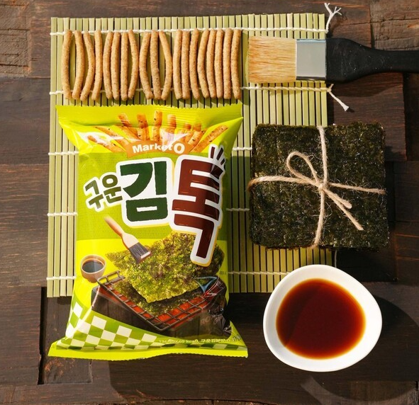 [Orion] Market O Squid Tok Grilled Squid Flavor 80g 오리온 마켓오 오징어톡 구운 오징어맛 80g