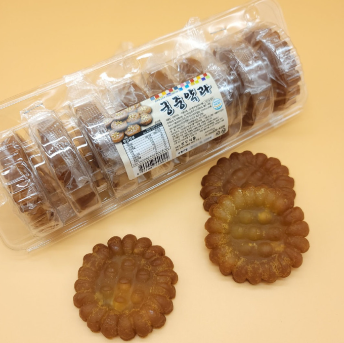[Jungwoo] Foods Royal Yakgwa 300g (8 pieces) 정우식품 궁중약과 300g(8개입) 줄약과