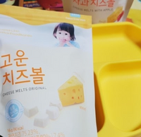 [Bebefood Korea] Soft Cheese Snack Ball 16g 베베푸드코리아 고운 치즈볼 16g