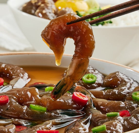 [Sikdorak] Soy Sauce Shrimp 300g 식도락 간장 깐새우장 300g