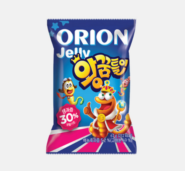 [Bundle of 3] [ORION] King's Jelly 80g 오리온 왕꿈틀이 젤리 80g