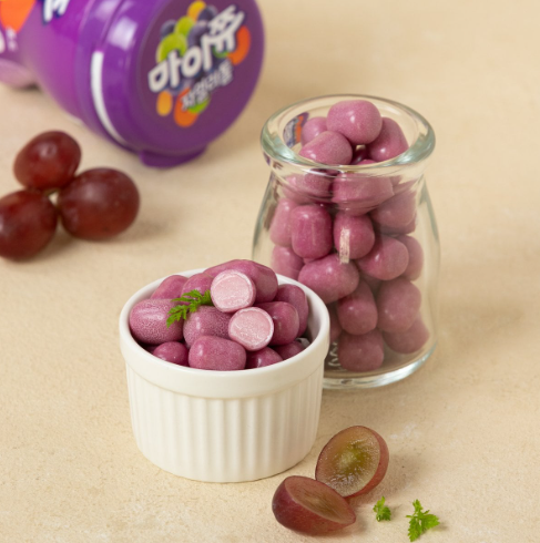 [CRW] Xylitol Mychew (Grape/Strawberry/Peach/Apple) 110g 자일리톨 마이쮸 (포도/딸기/복숭아/사과)110g