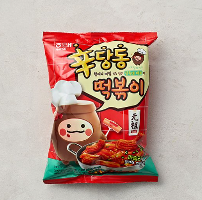 HaiTai Sindangdong Tteokbokki Snack 110g/해태 신당동 떡볶이 110g