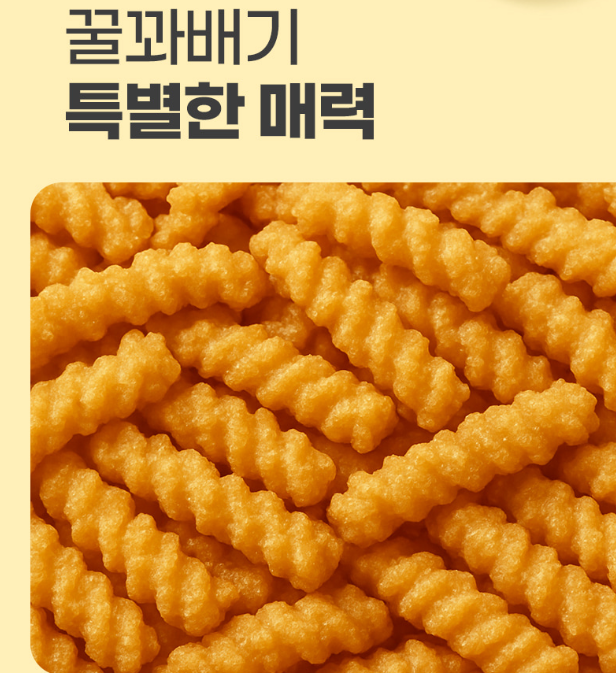 [Nongshim]Honey Twist Snack 90g 농심 꿀꽈배기 90g