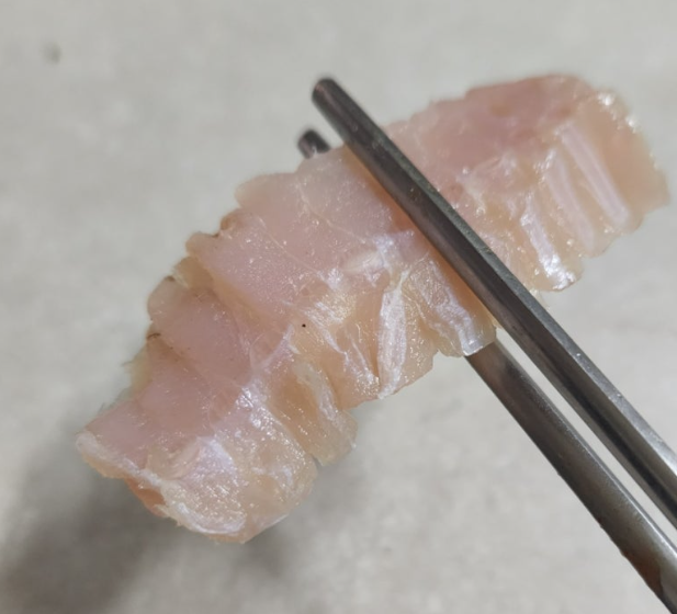[SUH] Frozen Fermented Skate Wing Slices 190g 수협 냉동 숙성 홍어회 날개 190g