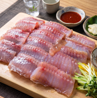[SUH] Frozen Fermented Skate Wing Slices 190g 수협 냉동 숙성 홍어회 날개 190g