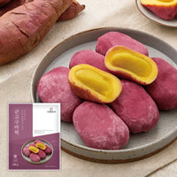 [Sirujoa] Unhardened Roasted Sweet Potato Rice Cake 500g (50g x 10ea) / 시루조아 굳지않는 고구마떡 500g