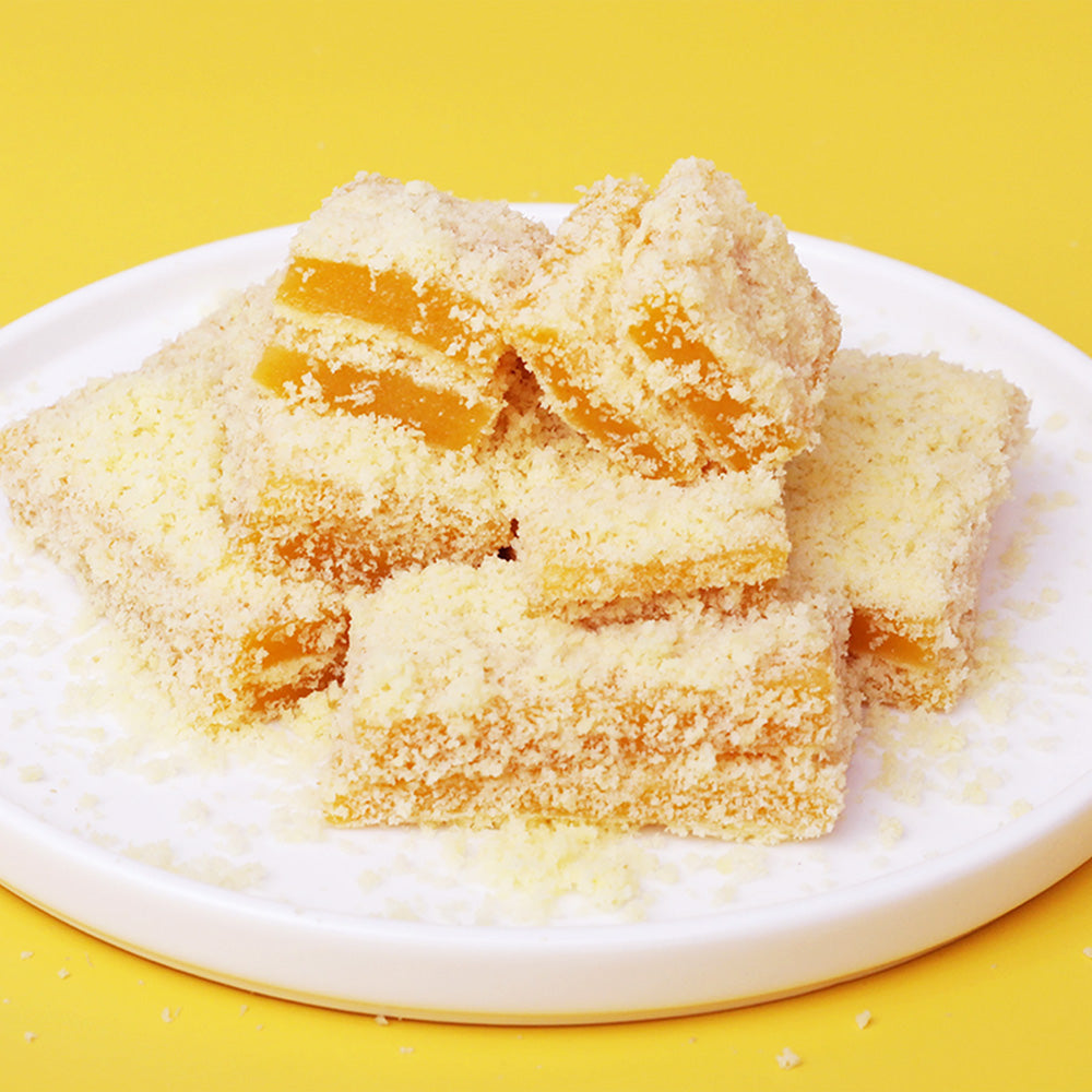 [Sirujoa] Castella Sweet Pumpkin Rice cake 500g (50g x 10ea) /시루조아 쌀카스테라 호박 인절미 500g
