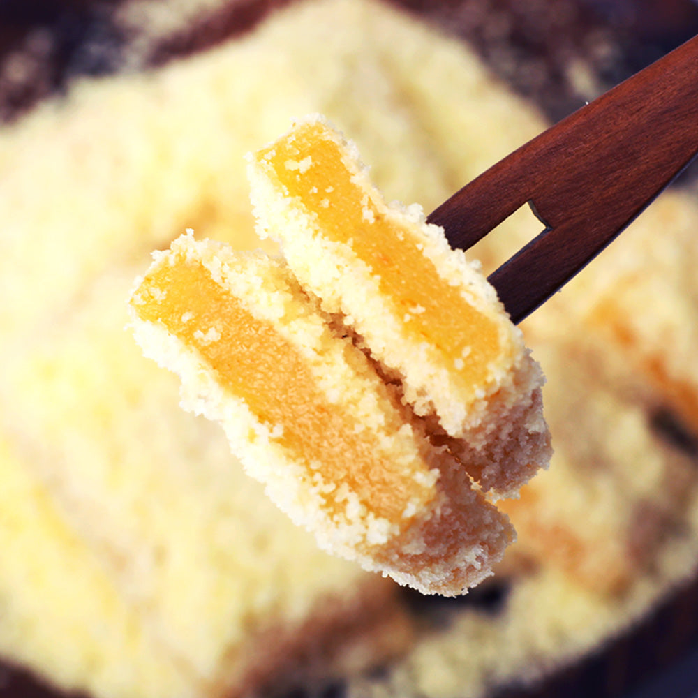 [Sirujoa] Castella Sweet Pumpkin Rice cake 500g (50g x 10ea) /시루조아 쌀카스테라 호박 인절미 500g