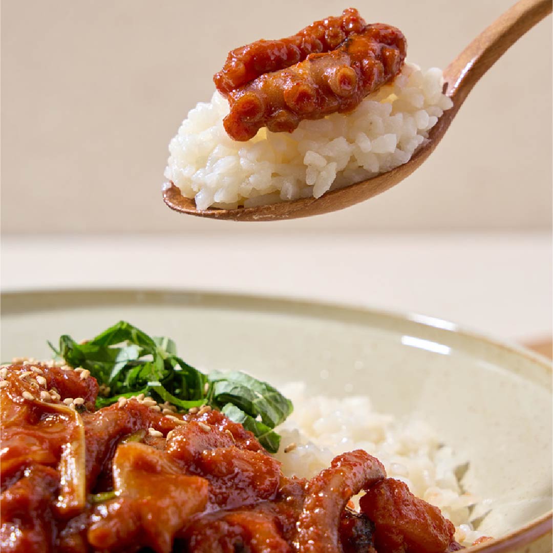 [Sikdorak]Korean Spicy Octopus Stir-fry 300g 식도락푸드 낙지볶음 300g
