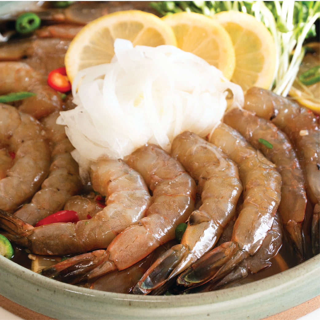 [Bongseonjang] Korea West Coast Marinated Prawn 400g 봉선장 서해안 대하장 400g