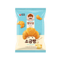 Nongshim Salt Bread Bakery Snack 55g/농심 빵부장 소금빵 55g