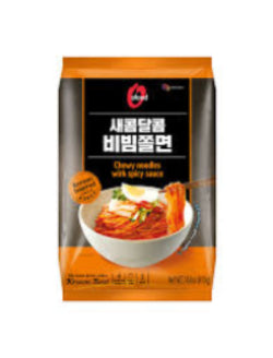 [Ofood]Spicy & Sweet Bibim Jjolmyeon 2 servings 410g/대상 새콜달콤 비빔 쫄면 2인분 410g
