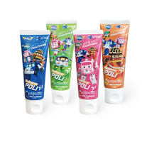 [AGA-AE]Robocar Poli Kid's Toothbrush/Toothpaste 80g 아가애 로보카폴리 유아 어린이 치약 80g