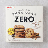 Lotte Zero Chocolate Chip Cookie 168g/롯데 제로 초콜릿칩 쿠키 168g