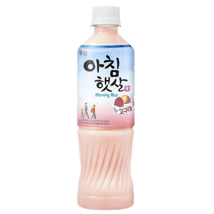 [Expiry Date: 18 Sep 2025][Woongjin] Morning Rice Korean Rice Milk Achim Haetsal Sweet Potato Flavor 500ml /웅진 아침햇살 고구마맛 500ml