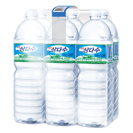 [Jeju] Samdasoo (Korean Mineral Water) 2L /제주 삼다수 2L