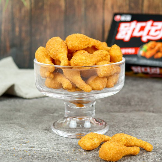 [Nongshim]Chicken Leg Chip Hot BBQ 66g 농심 닭다리 핫숯불바베 66g