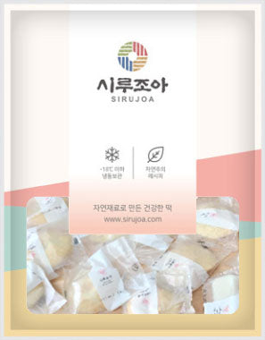 [Sirujoa] Rice Castella Sweet Injeolmi 600g (60g x 10ea) / 시루조아 앙금 인절미 600g (60g x 10개입)