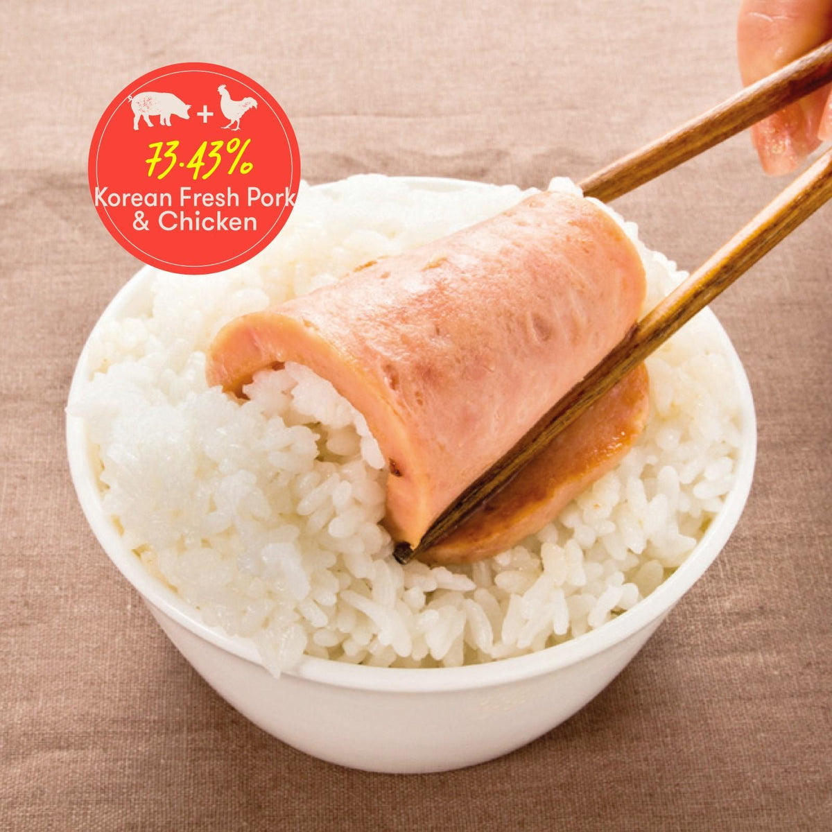 [Lotte] Premium Luncheon Meat 340g / 롯데 프리미엄 런천미트 340g