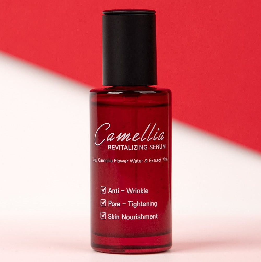 [Jejuindi] Camelia Revitalizing Serum 30ml / 카멜리아 리바이탈라이징 세럼